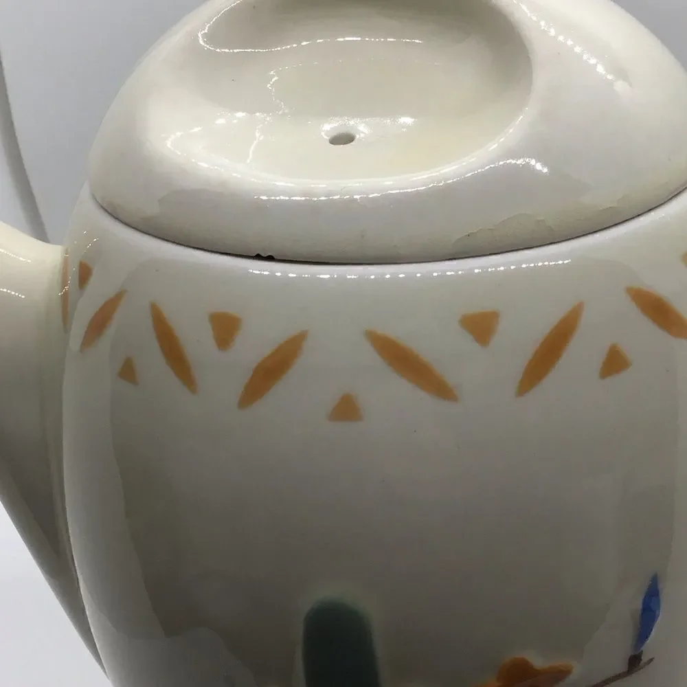 Vintage Porcelier Southwest Design Coffee/Tea pot